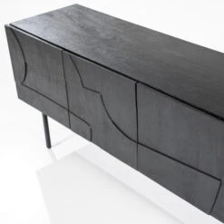 Zwart Tv-meubel Op Hoge Poten -BePureHome Verkoop eleonora maya zwart tv meubel op hoge poten 02