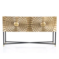 Goud Dressoir Op Hoge Poten