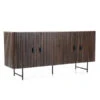 Dressoir Met Ronde Hoeken Donkerbruin -BePureHome Verkoop eleonora remi dressoir met ronde hoeken donkerbruin 02