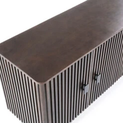 Dressoir Met Ronde Hoeken Donkerbruin -BePureHome Verkoop eleonora remi dressoir met ronde hoeken donkerbruin 07