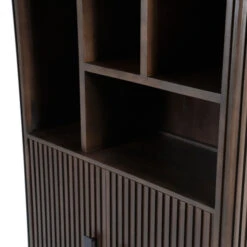 Houten Boekenkast Met Latjes -BePureHome Verkoop eleonora remi houten boekenkast met latjes 05