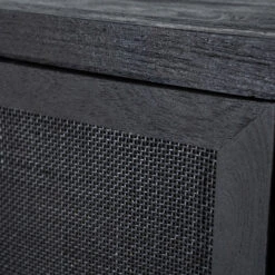 Zwarte Kast Met Rotan Webbing -BePureHome Verkoop eleonora vic zwarte kast met rotan webbing 06