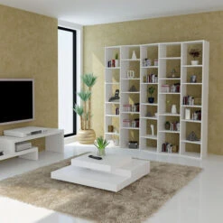 Grote Boekenkast 182 Cm Breed -BePureHome Verkoop grote boekenkast tundo emilia 182b 09 800x800 1