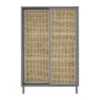 Webbing Kast Met Schuifdeuren -BePureHome Verkoop hkliving grijze kast met webbing schuifdeuren 01 1