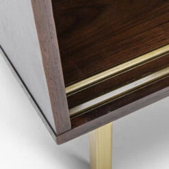 Retro Dressoir Walnoot En Messing 18 Retro Dressoir Walnoot En Messing -BePureHome Verkoop kare design arizona dressoir walnoot en messing 22