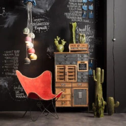 Ladekast Industrieel 7 Ladekast Industrieel -BePureHome Verkoop kare design art factory industriele wandkast met metaal 05