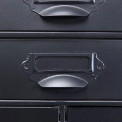 Stalen Ladekast Industrieel 17 Stalen Ladekast Industrieel -BePureHome Verkoop kare design art factory industriele zwarte kast 08