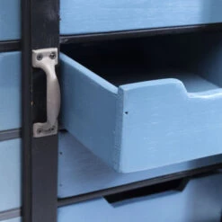 Stalen Ladekast Industrieel 18 Stalen Ladekast Industrieel -BePureHome Verkoop kare design art factory industriele zwarte kast 09