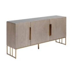 Design Dressoir Marmer En Koper -BePureHome Verkoop kare design cesaro design dressoir met marmer en koper 02