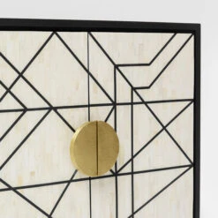 Design Dressoir Zwart-wit Met Goud -BePureHome Verkoop kare design credenza design dressoir zwart wit met goud 09