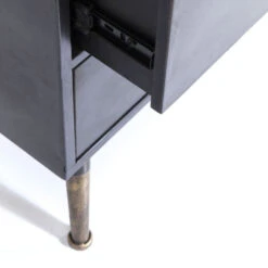 Hoge Wandkast Met Ribbelglas 15 Hoge Wandkast Met Ribbelglas -BePureHome Verkoop kare design gomera hoge wandkast zwart 05