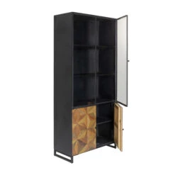 Design Buffetkast Metaal -BePureHome Verkoop kare design illusion gold buffetkast metaal mozaiek 05