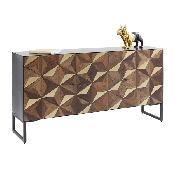 Design Dressoir Hout En Staal 1 Design Dressoir Hout En Staal