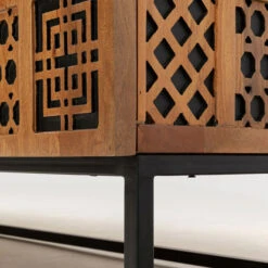 Dressoir Mangohout -BePureHome Verkoop kare design jaden dressoir mangohout 04