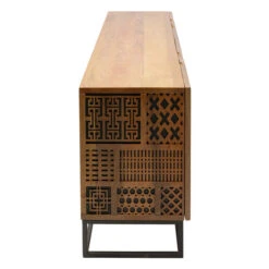 Dressoir Mangohout -BePureHome Verkoop kare design jaden dressoir mangohout 06