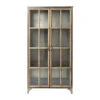 Vitrinekast Industrieel Staal -BePureHome Verkoop kare design kontor brede vitrinekast 01