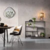 Laag Wandrek Staal Met Glas -BePureHome Verkoop kare design loft laag wandrek staal met glas 07 1
