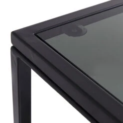 Laag Wandrek Staal Met Glas -BePureHome Verkoop kare design loft laag wandrek staal met glas 09 1