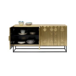 Dressoir Gouden Ornamenten 11 Dressoir Gouden Ornamenten -BePureHome Verkoop kare design marrakesh dressoir gouden ornamenten 02