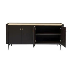 Zwart Design Dressoir 12 Zwart Design Dressoir -BePureHome Verkoop kare design milano zwart design dressoir 010