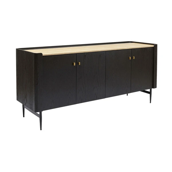 Zwart Design Dressoir 4 Zwart Design Dressoir - Afbeelding 4