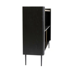 Zwart Design Dressoir Open Vakken -BePureHome Verkoop kare design milano zwart design dressoir open vakken 05