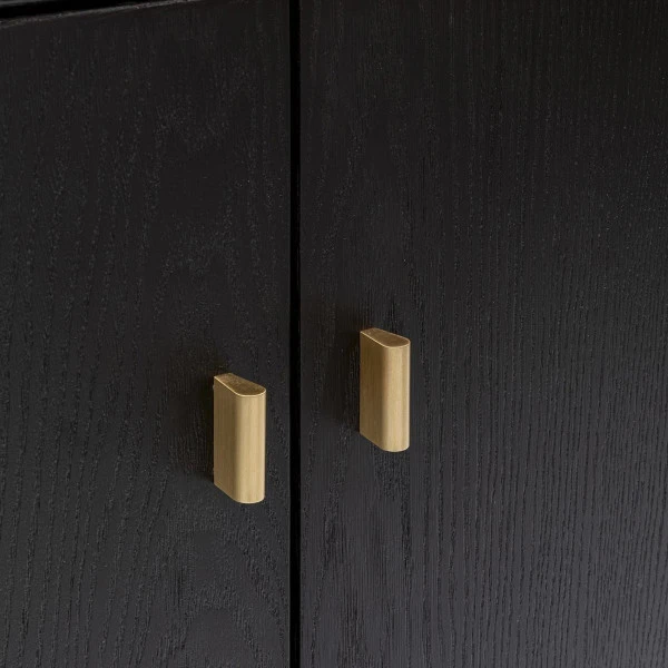 Zwarte Design Wijnkast Dressoir 7 Zwarte Design Wijnkast Dressoir - Afbeelding 7