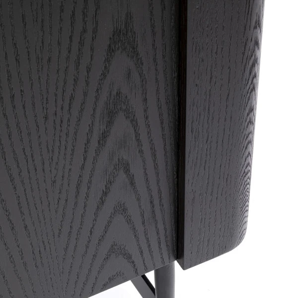 Zwarte Design Wijnkast Dressoir 9 Zwarte Design Wijnkast Dressoir - Afbeelding 9