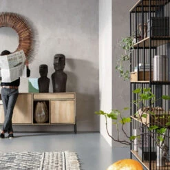 Open Metalen Wandkast -BePureHome Verkoop kare design modena open metalen wandkast 08