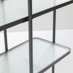 Stellingkast Met Ribbelglas -BePureHome Verkoop kare design modern art stellingkast met ribbelglas 07