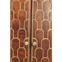 Retro Kastje Mangohout Goud 17 Retro Kastje Mangohout Goud -BePureHome Verkoop kare design muskat mangohouten retrowandkast 07