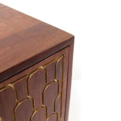 Mangohouten Tv-meubel Goud -BePureHome Verkoop kare design muskat mangohouten tv meubel 06