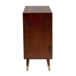 Mangohouten Wandkast Met Goud -BePureHome Verkoop kare design muskat mangohouten wandkast met goud 05