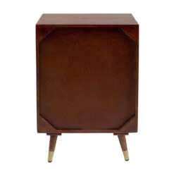 Mangohouten Wandkast Met Goud -BePureHome Verkoop kare design muskat mangohouten wandkast met goud 06