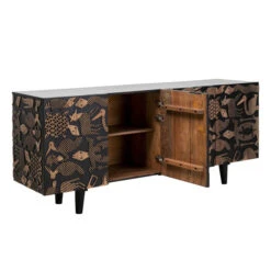 Mangohout Dressoir -BePureHome Verkoop kare design nativera mangohout dressoir 05