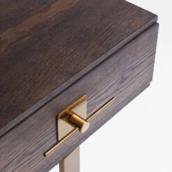 Nachtkastje Hout Met Messing -BePureHome Verkoop kare design osaka nachtkastje hout met messing 83875 002 2