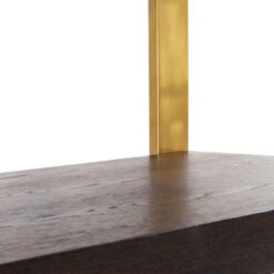 Open Wandkast Messing Met Hout 18 Open Wandkast Messing Met Hout -BePureHome Verkoop kare design osaka open wandkast messing met hout 83877 003