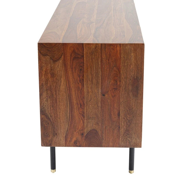 Sheesham Hout Dressoir 140 Cm 6 Sheesham Hout Dressoir 140 Cm - Afbeelding 6