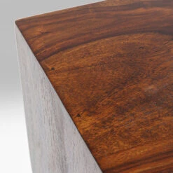 Nachtkastje Van Sheeshamhout -BePureHome Verkoop kare design ravello nachtkastje van sheeshamhout 09