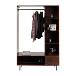 Open Kledingkast Van Sheesham -BePureHome Verkoop kare design ravello open kledingkast van sheesham 03