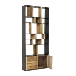 Open Wandkast Van Dennenhout -BePureHome Verkoop kare design storm open wandkast van dennenhout 03