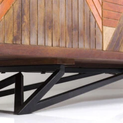 Houten Dressoir Indianen -BePureHome Verkoop kare design tomahawk houten dressoir indianen 83370 005