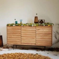 Design Dressoir Massief Hout -BePureHome Verkoop kave home delsie dressoir van licht hout 01 1 1