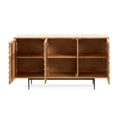 Design Dressoir Massief Hout -BePureHome Verkoop kave home delsie dressoir van licht hout 04