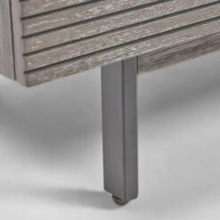 TV-meubel Grijs Acacia Hout -BePureHome Verkoop kave home indiann tv meubel grijs acaciahout 04