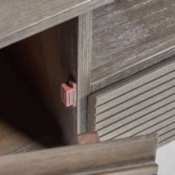 TV-meubel Grijs Acacia Hout -BePureHome Verkoop kave home indiann tv meubel grijs acaciahout 05