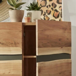 Dressoir Boomstam Acacia -BePureHome Verkoop kave home laforma cc0470m43 uxia houten dressoir met boomstam 06