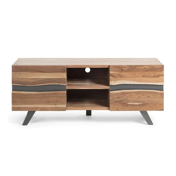 Boomstam Tv-meubel Met Deuren