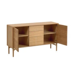 Eiken Retro Dressoir -BePureHome Verkoop kave home lenon eiken retro dressoir 02