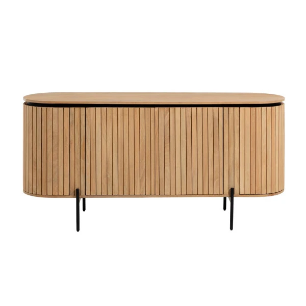 Ovaal Dressoir Van Mango Hout 2 Ovaal Dressoir Van Mango Hout - Afbeelding 2